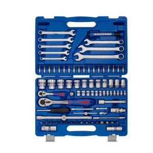 Juego de Dados y Herramientas de 1/4"+1/2" 83PCS King Tony