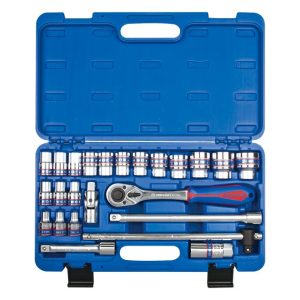 Juego de Dados Estriados de 1/2" 24PCS King Tony