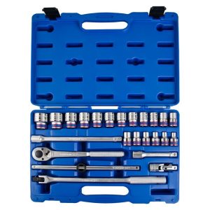 Juego de Dados Hexagonales 6PT de 1/2" 24PCS